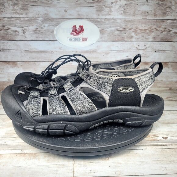 Keen Men's Size 11 Newport H2 Closed Toe Black Grey Outdoor Hiking Sandals - Picture 4 of 10